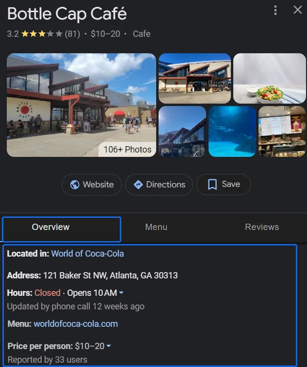 Business location and address in Google Business Profile Business location and address in Google Business Profile