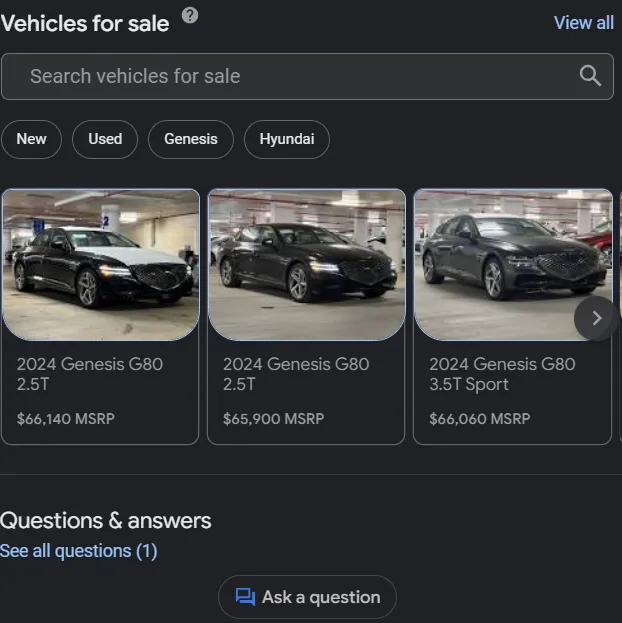 Product description in Google Business Profile Product description in Google Business Profile