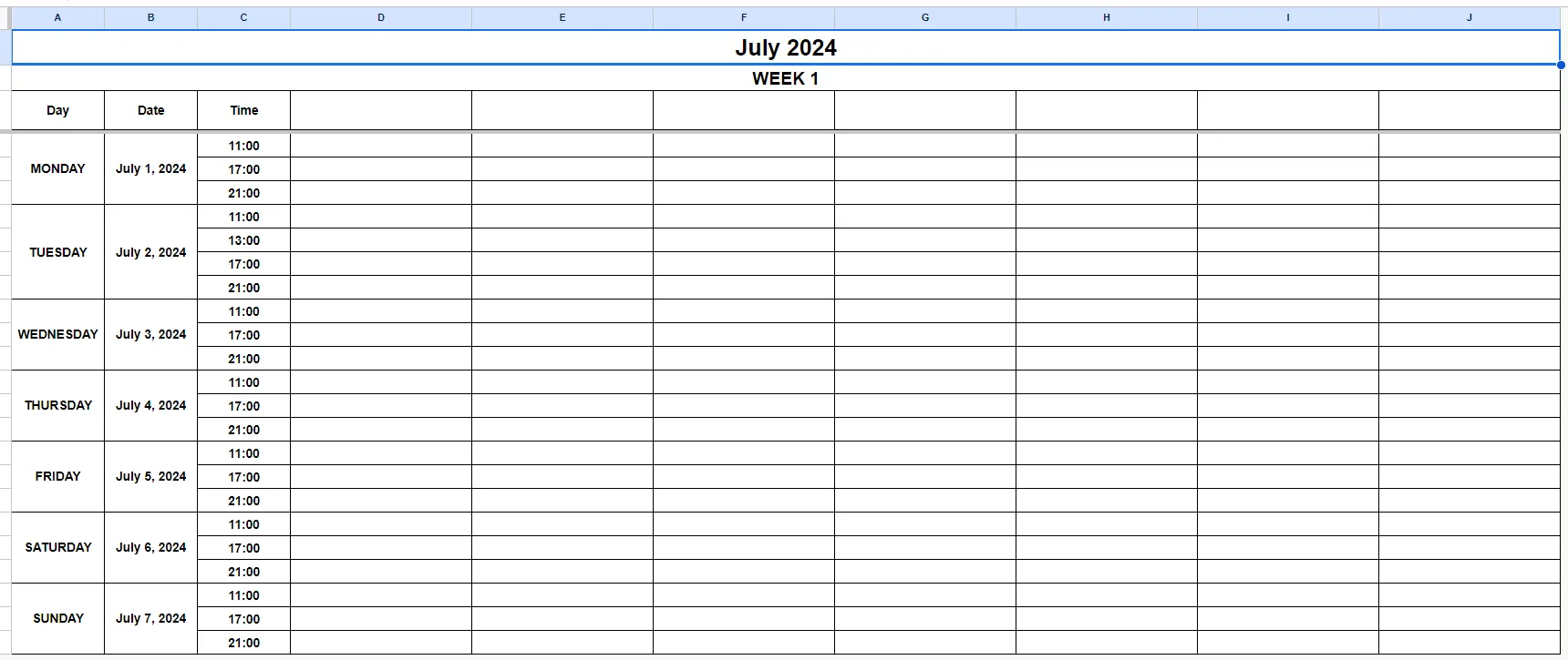 how your calendar how your calendar