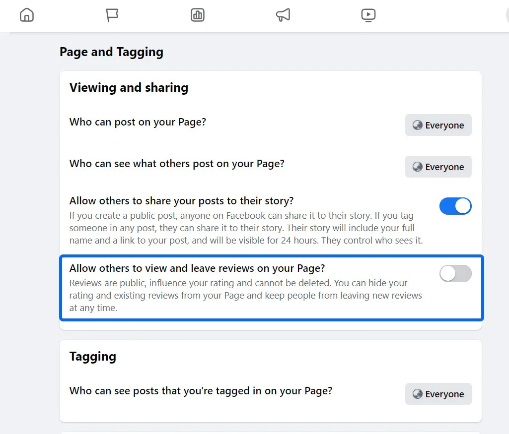 Page and Tagging Page and Tagging