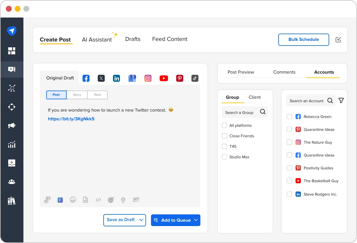 Create a Post on SocialPilot Create a Post on SocialPilot