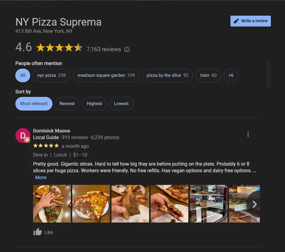 Google Reviews and Ratings Google Reviews and Ratings