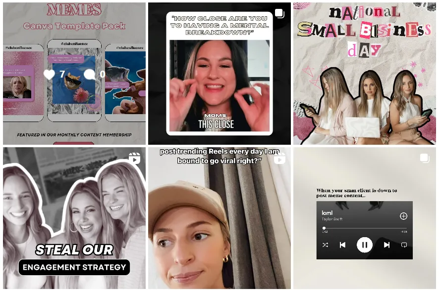 Instagram profile of Enfluence Marketing Instagram profile of Enfluence Marketing