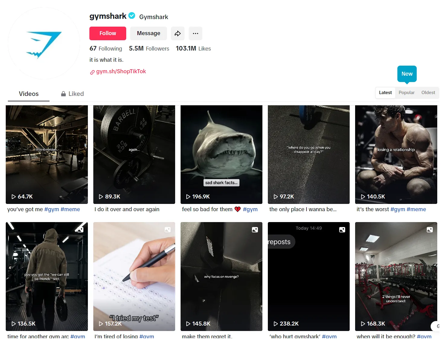 gymshark gymshark