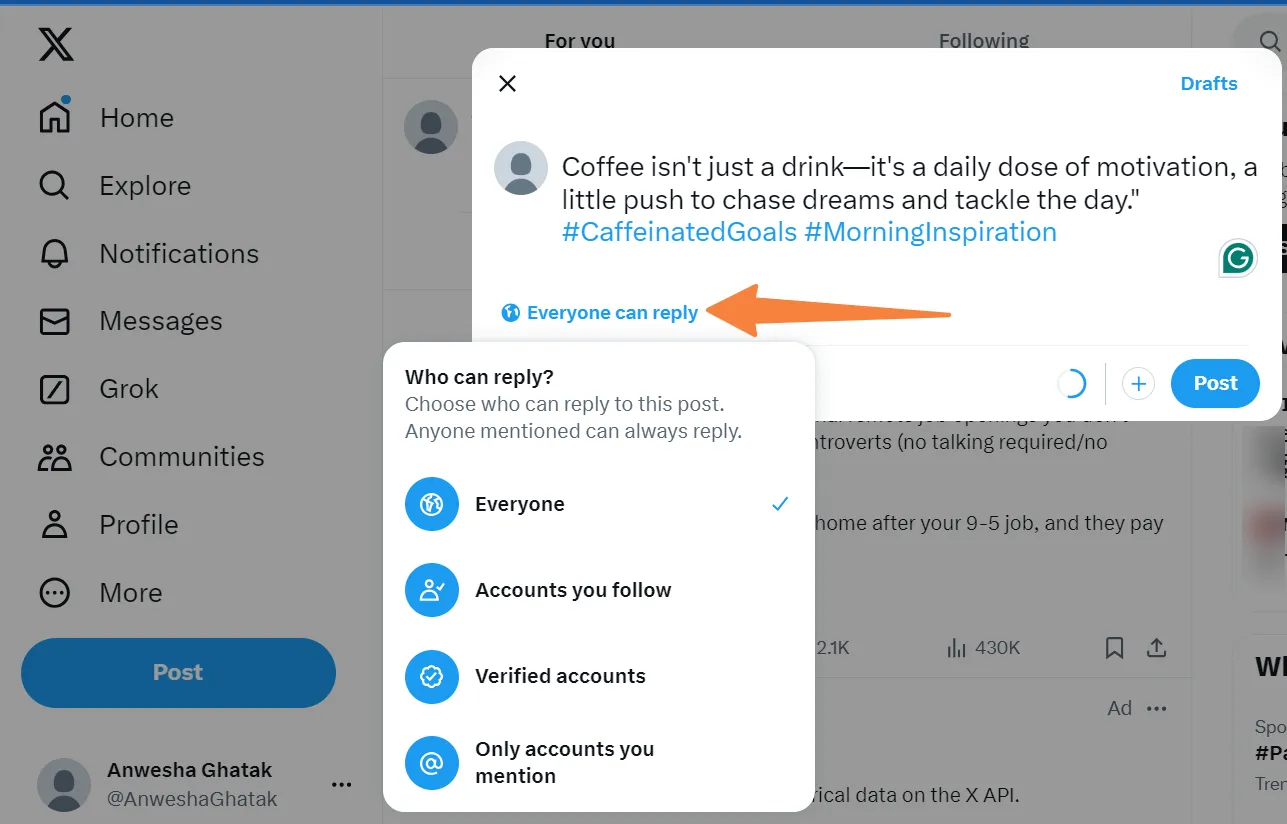 Customize Your Post Customize Your Post