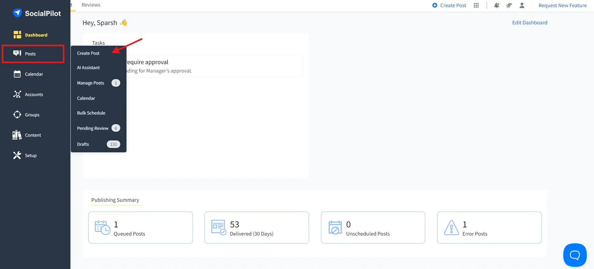 Create a Facebook post Create a Facebook post