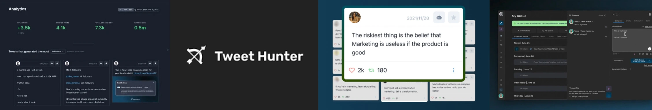Tweet Hunter cover Tweet Hunter cover