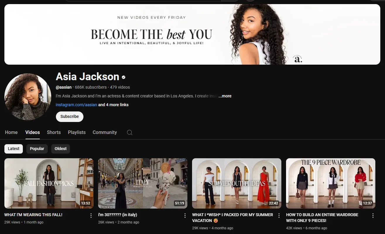 Asia Jackson Asia Jackson