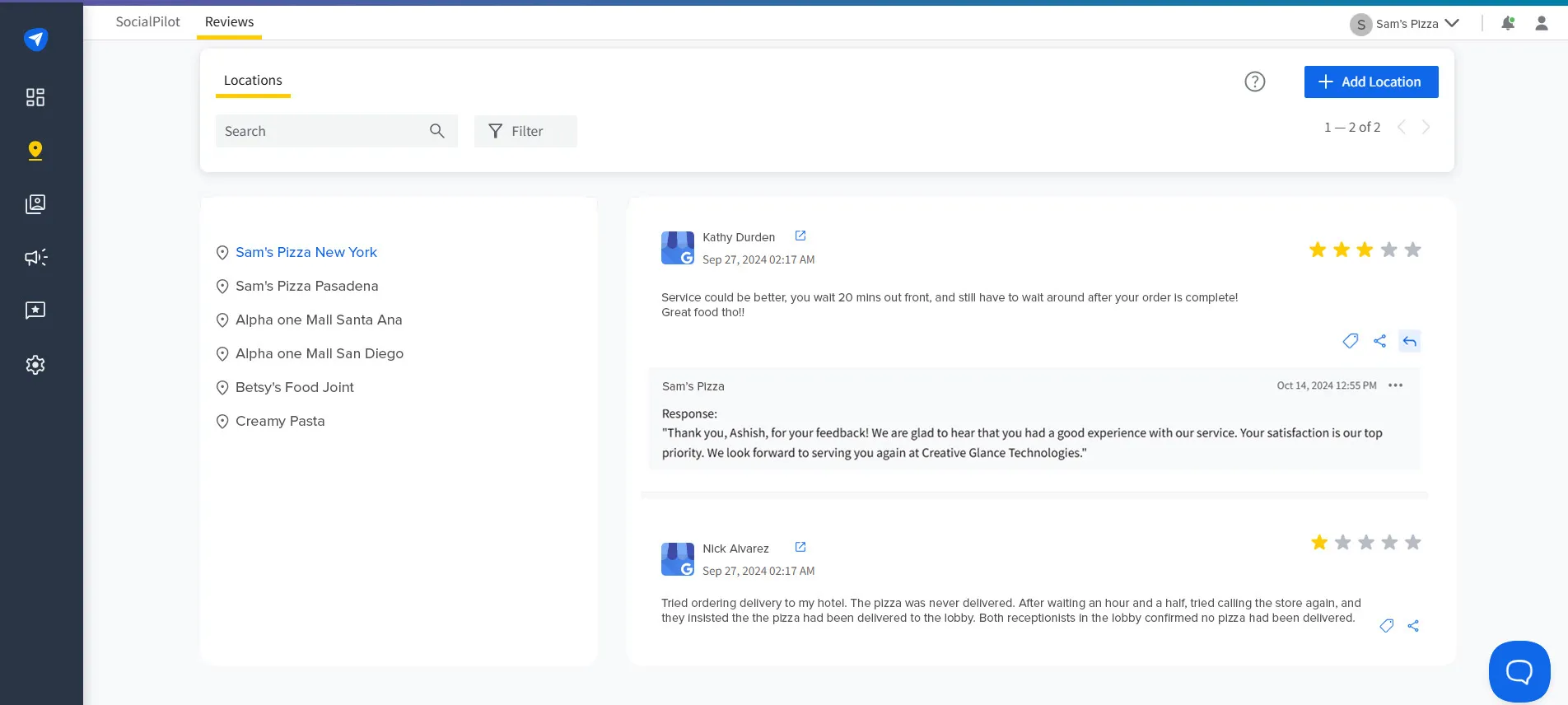 Centralized Review Management Centralized Review Management