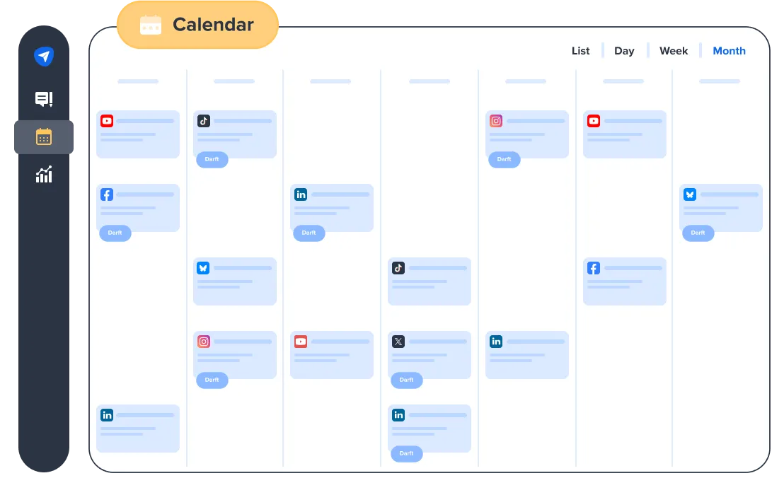 Client-friendly view in SocialPilot