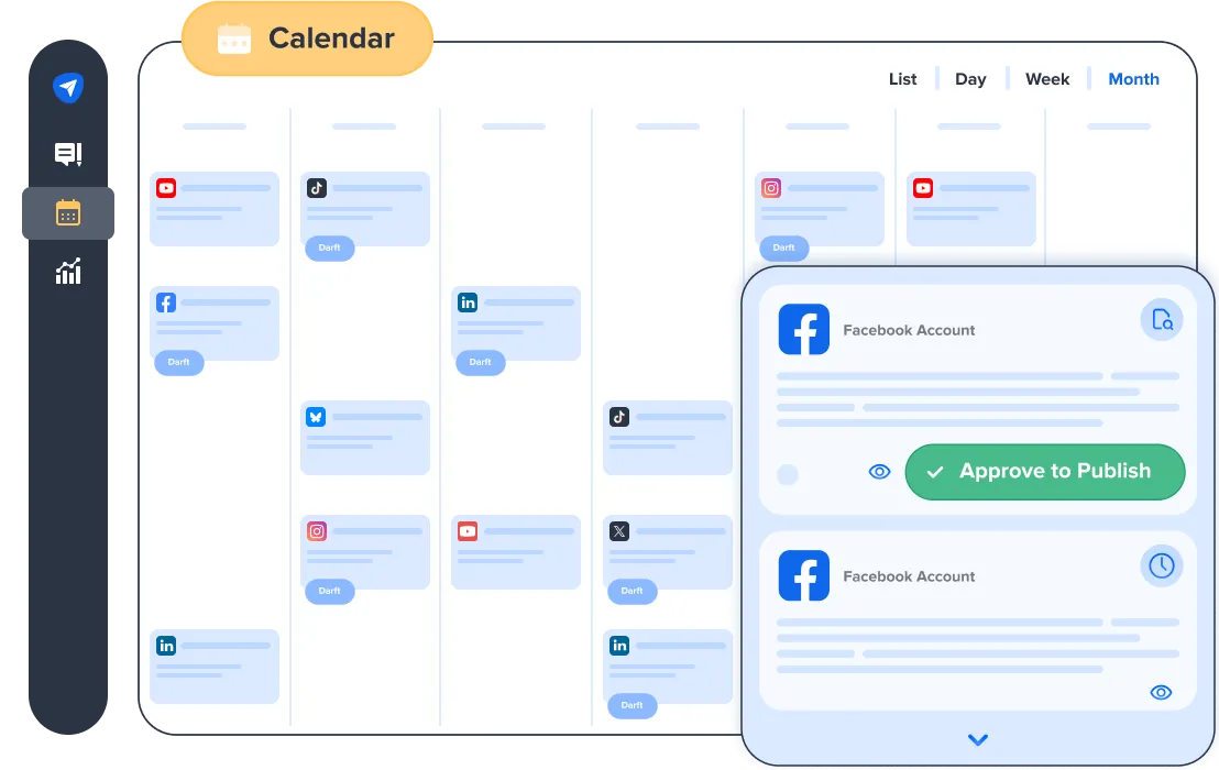 Faster approval process in SocialPilot