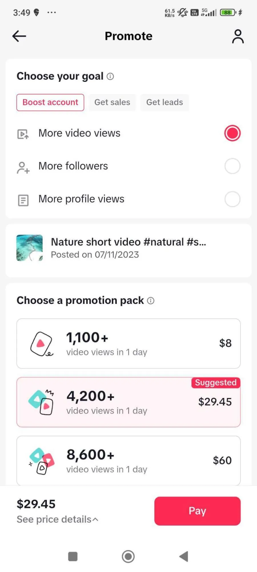 More video views More video views