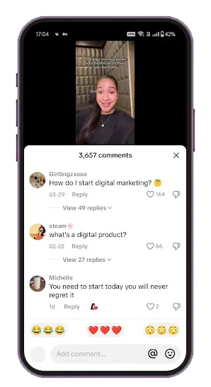 monitoring comments and questions on videos monitoring comments and questions on videos