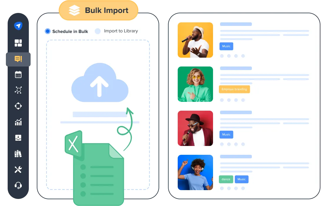Plan Ahead with Bulk Scheduling