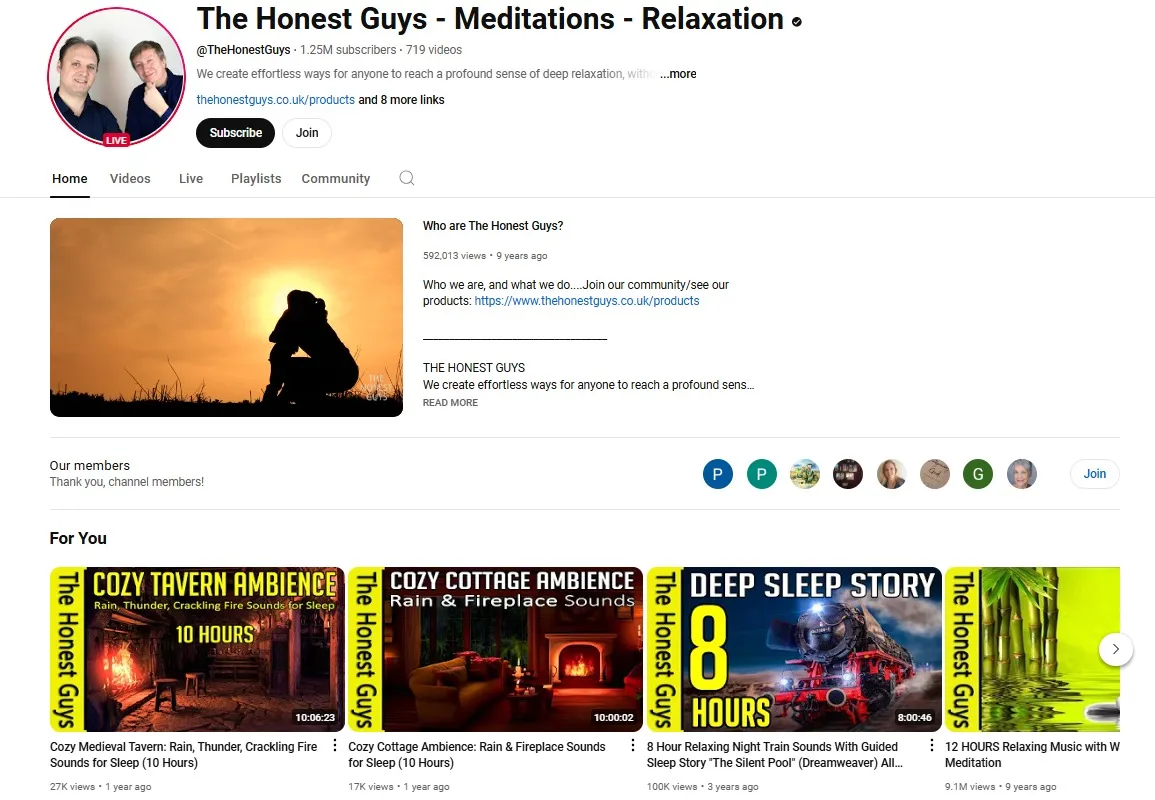 Calming faceless Youtuber Calming faceless Youtuber