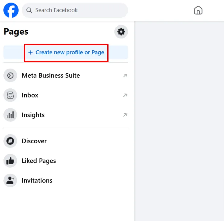 Create new page Create new page