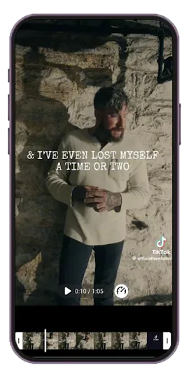 Select the TikTok watermarked video Select the TikTok watermarked video
