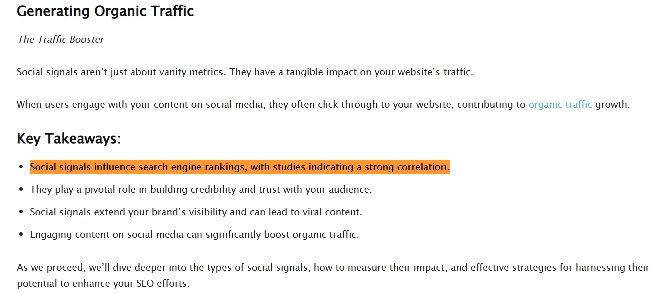 Social signal influence search engine rankings Social signal influence search engine rankings