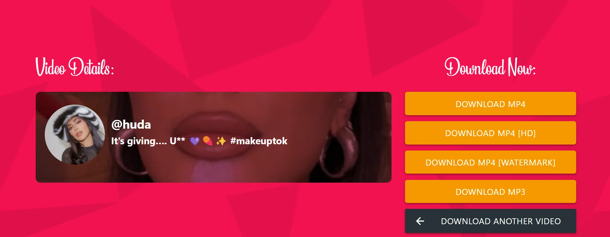 download your tiktok watermark removed video download your tiktok watermark removed video