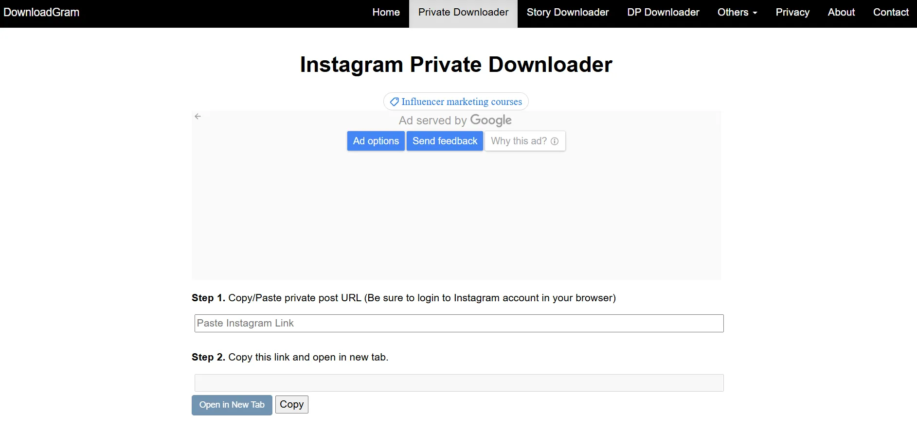downloadgram interface downloadgram interface