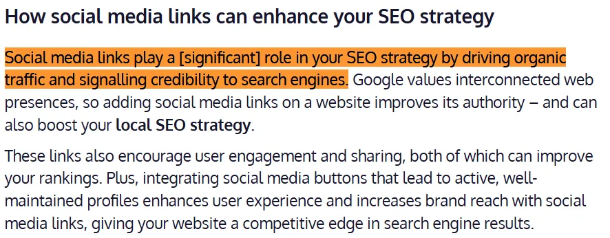 important of social backlinks important of social backlinks