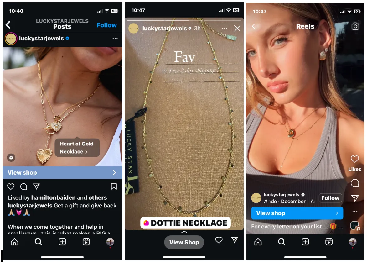 share shoppable posts stories and reels share shoppable posts stories and reels
